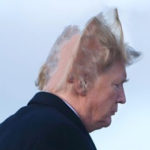 トランプ大統領の髪の毛が