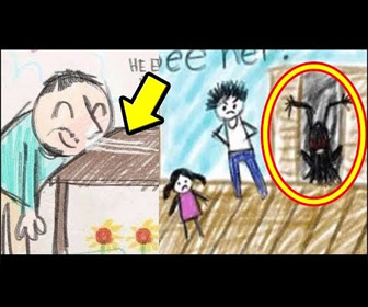 【動画】怖い…子供が描いた闇深い絵の謎5選